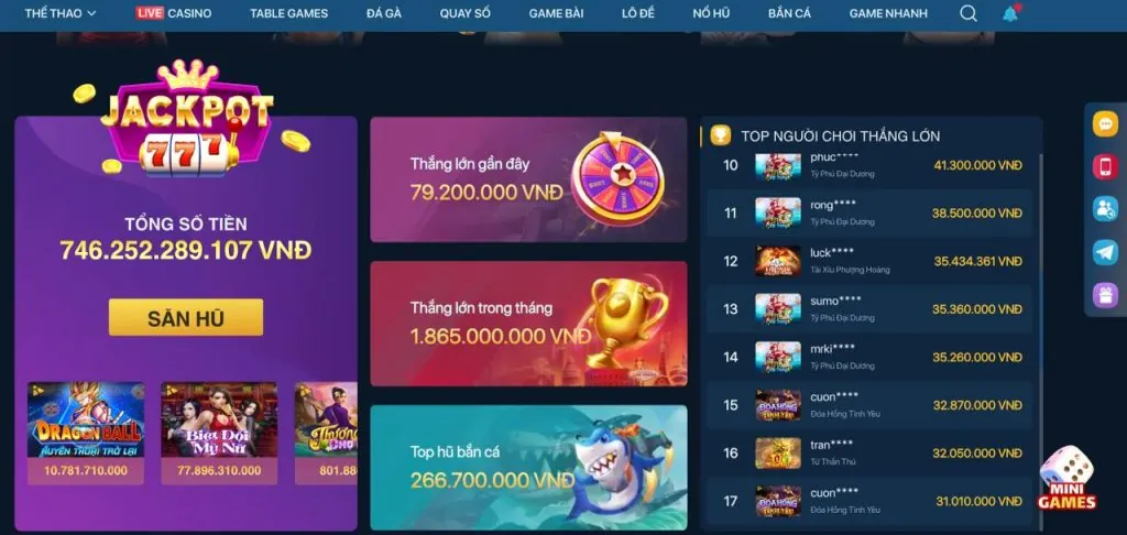 Luật chơi nổ hũ cơ bản